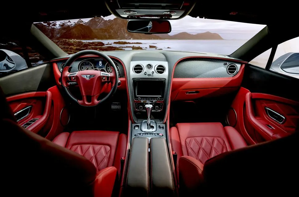 clean car interior